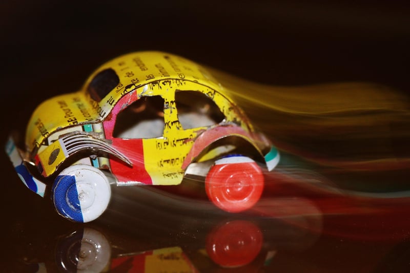 Create toys from trash